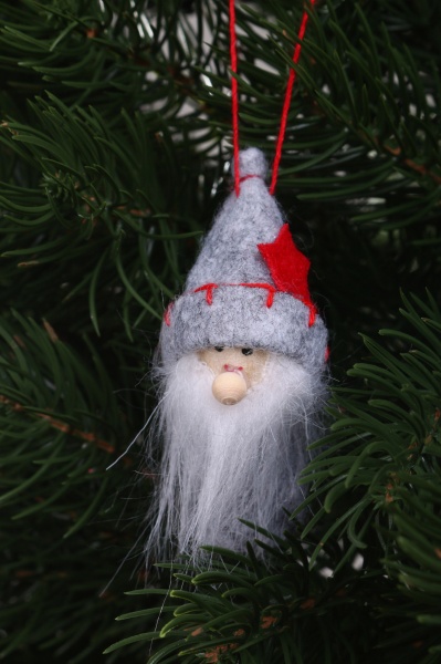 Набор подвесок JUMI Гном Jumi фетр 7,5 см серый A-398313