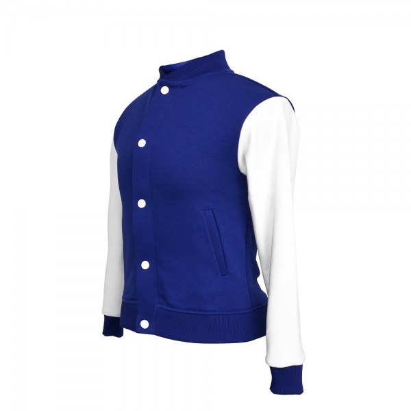 Бомбер для мальчика WP Merchandise р.134 васильково-белый FWPBOMBER23BL0134 