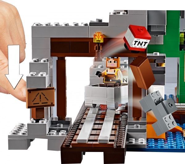 Конструктор LEGO Minecraft Шахта Кріпера 21155