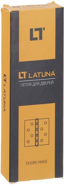 Петля 100 мм правая 2 шт 100x100x75x10 мм латунь правая 2 шт.