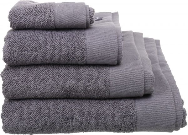 Полотенце Uni 30x50 см серый Vandyck 