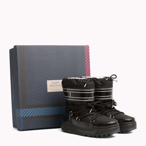 Сапоги Tommy Hilfiger W1285ANDA 7C2 FW0FW02073-990 р. 38 черный