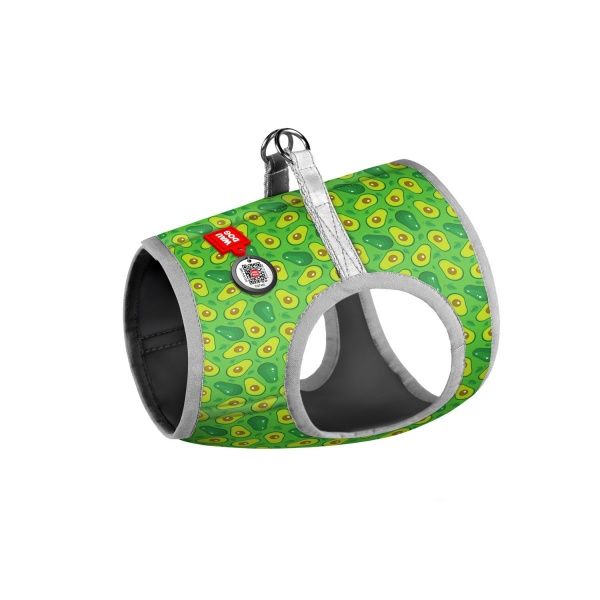 Шлея WAUDOG с рисунком Авокадо размер XS4