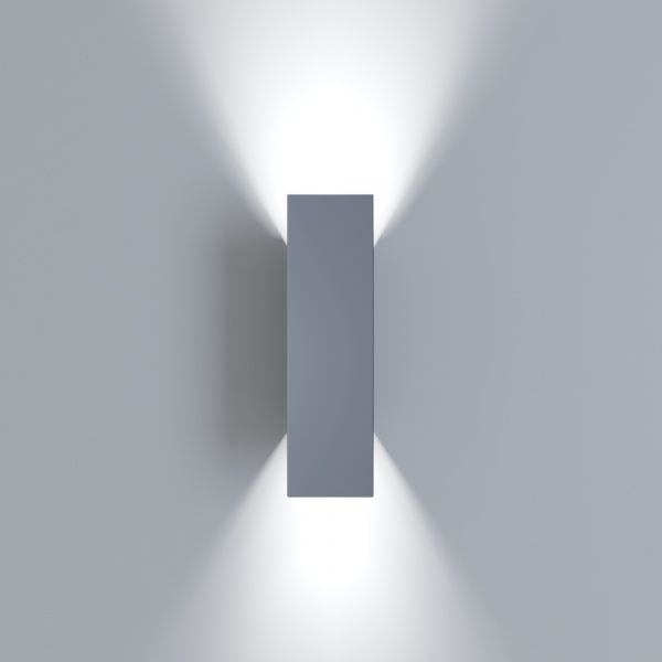 Светильник настенный Iterna BRICK GU10 графит/черный 