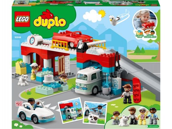 Конструктор LEGO DUPLO Гараж и автомойка 10948