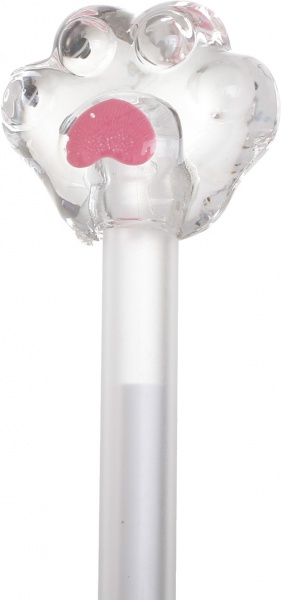 Ручка гелевая Лунная лапка прозрачный 