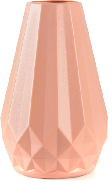 Ваза пластиковая MVM DH-FLOWERS-07 PINK 20,5 см 