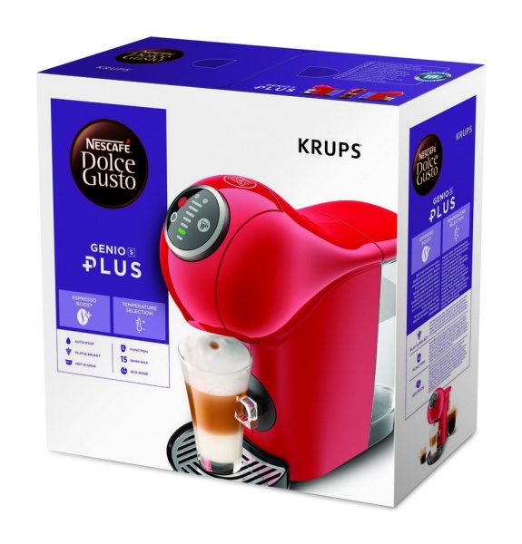 Кавомашина Krups Genio S Plus Red KP340510 