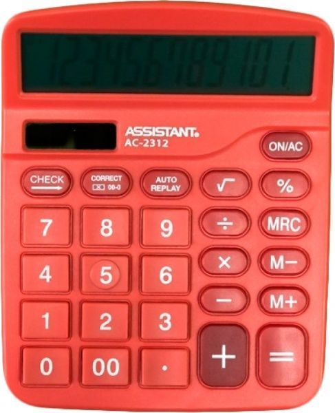 Калькулятор АС-2312 red Assistant
