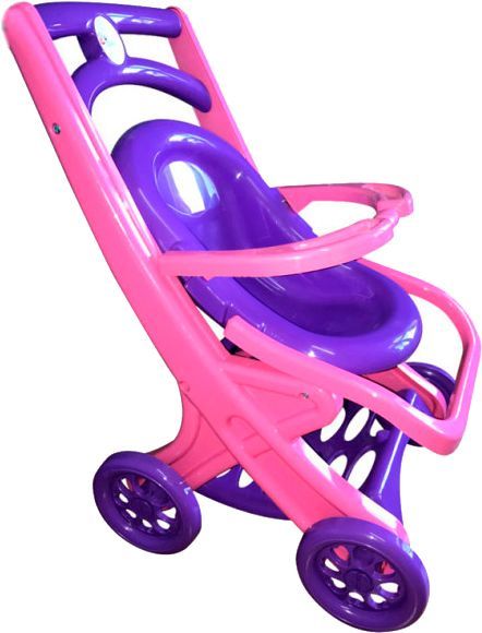 Тележка-каталка Долоні для ляльок люлька бежевий/червоний