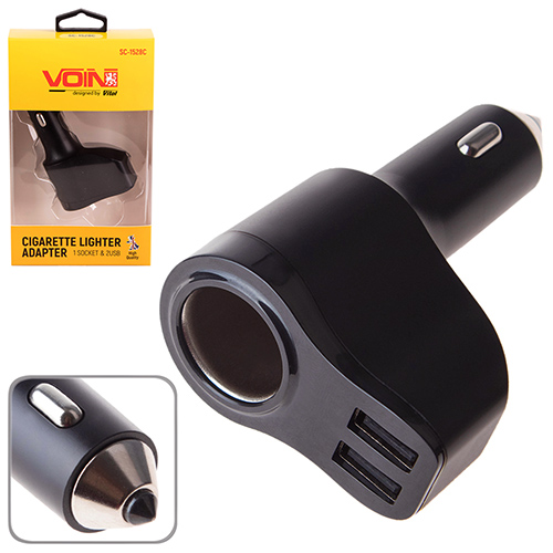 Разветвитель от гнезда прикуривателя PULSO SC-1528С