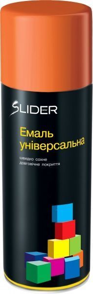 Эмаль аэрозольная RAL2004 SLIDER оранжевый глянец 400 мл