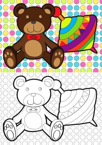 Раскраска «игрушки» 4402647021275