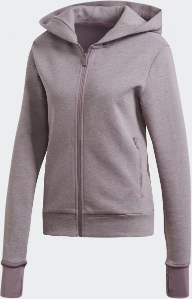 Джемпер Adidas W VER FZ HD FL4211 р. M фіолетовий