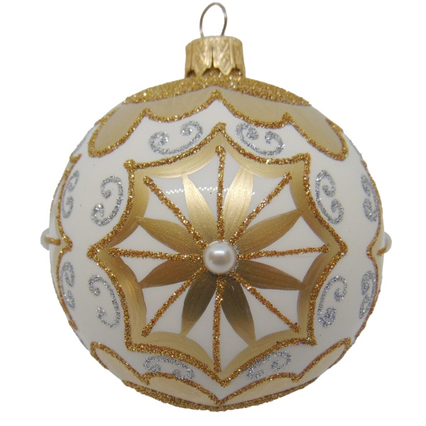 Шар новогодний d80 8796-1 80 мм 