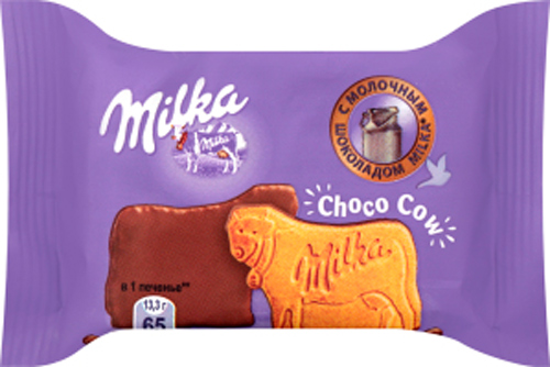 Печенье Milka глазурь 40 г (7622210880536) 