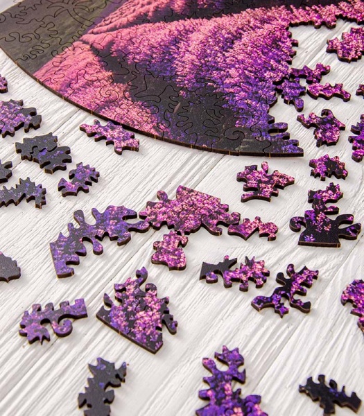 Пазл дерев'яний Прованс 30 см PuzzleUp 