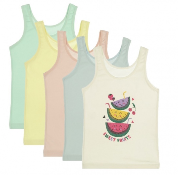 Майка детская для девочки Donella 5671RP р.122 в ассортименте 