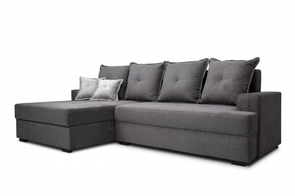 Диван кутовий VECTOR Ріо лівий сірий 2590x1570x1050 мм