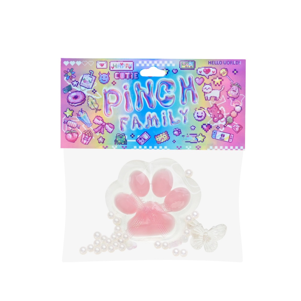 Игрушка-антистресс Shantou сквиш кошачья лапка C7803