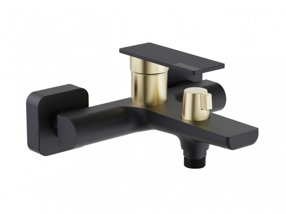 Смеситель для ванны Aqua Rodos Cuba 03 black matte