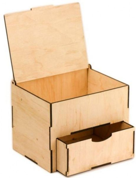 Скринька дерев'яна з шухлядою та кришкою Rosa Talent 