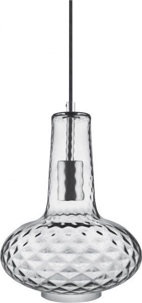 Люстра Ledvance CARVED PENDANT PEAR 1x60 Вт E27 чорний 