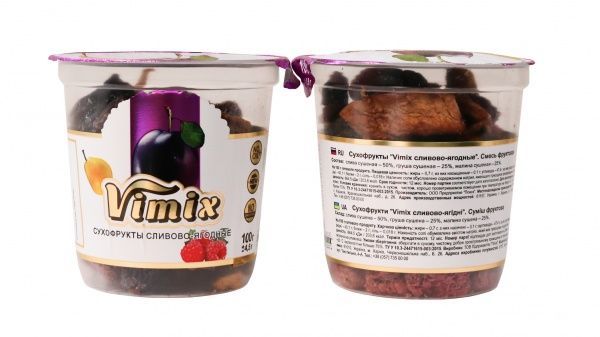 Снеки Spektrumix Vimix Сливово-ягідний 100 г 