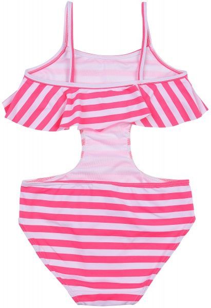 Купальник для девочек Bibo 9001 р.116 рожевий з білим 