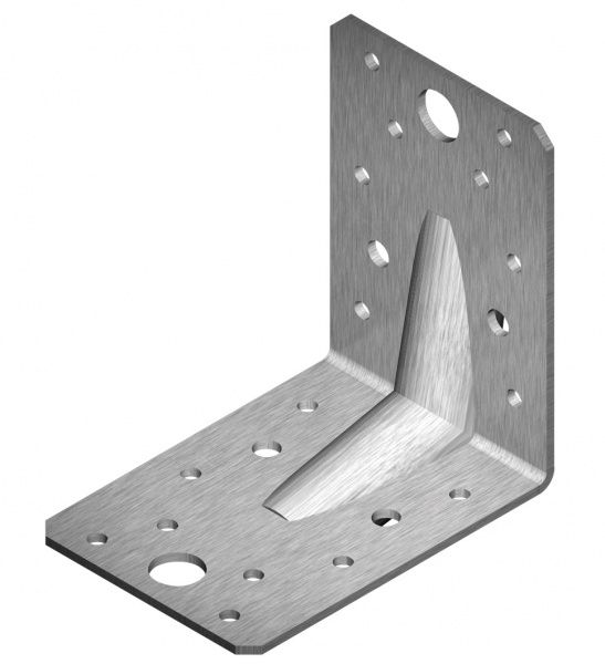 Уголок перфорированный Arras равносторонний 90x90x65 мм 2,5 мм