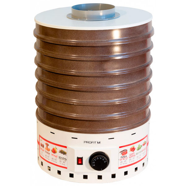 Сушилка для овощей и фруктов ProfitM M ЕСП-02 серый