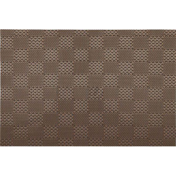 Коврик для сервировки Square 30x45 см коричневый