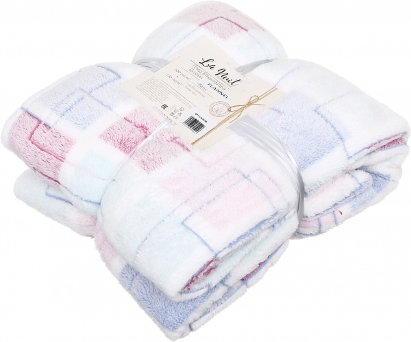 Плед из микрофибры Frannel 220x200 см в ассортименте La Nuit 