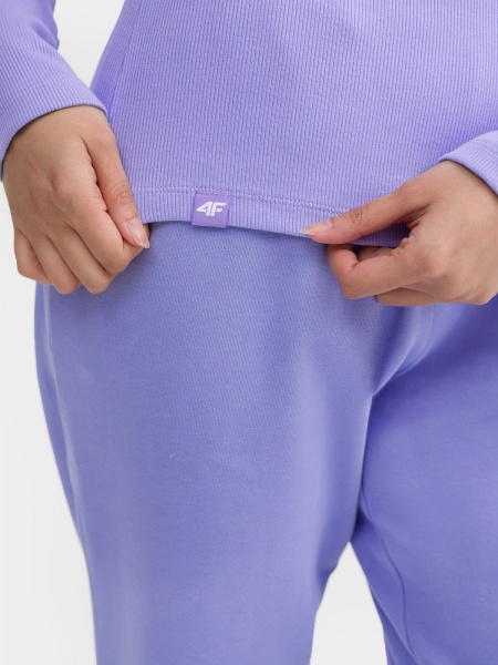 Футболка 4F LONGSLEEVE 4FRSS23TLONF211-52S р.M фиолетовый
