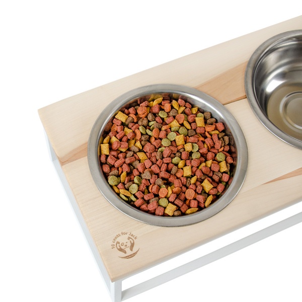 Миска подвійна 10 центів для Джека №4 M 2х800 мл білий