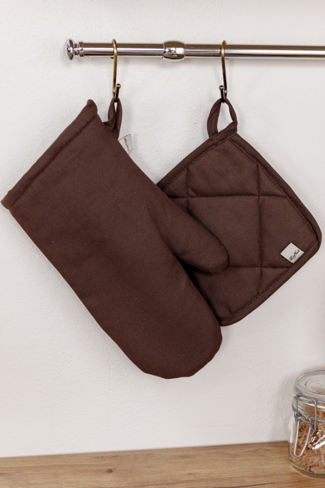 Рукавица Шиповник 18x31 см коричневый La Nuit