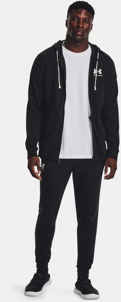 Штани Under Armour UA RIVAL TERRY JOGGER 1380843-001 р. S чорний