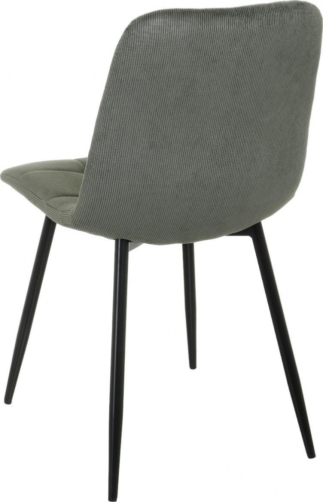 Стул Центр Меблів Summy 45х56х88 см вельвет Corduroy-13 зеленый / черный