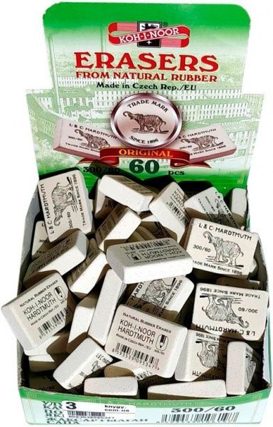 Гумка для олівців 300/60 Koh-i-Noor