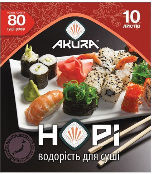 Нори Akura 10 листов (4820178460521)