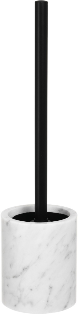 Ершик для унитаза Sensio Marble 9.5х9.5х11 см белый