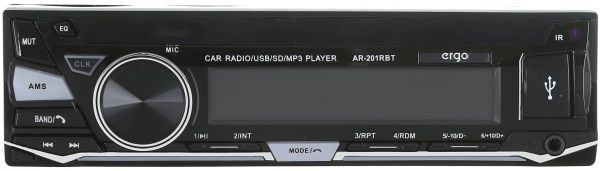 Автомагнітола Ergo AR-201RBT SD/MP3/USB