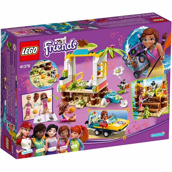Конструктор Lego Friends Миссия по спасению черепах 41376
