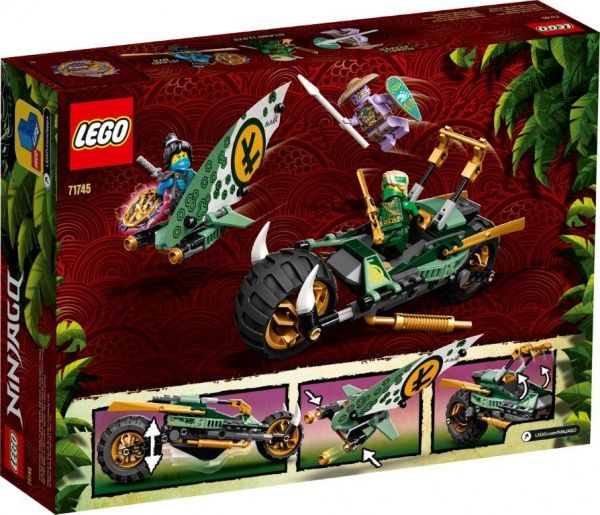 Конструктор LEGO Ninjago Мотоцикл для джунглей Ллойда 71745