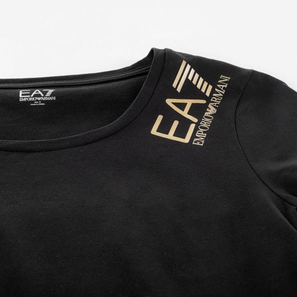 Футболка EA7 T-SHIRT 3KTT13-TJ29Z-1200 р.S чорний