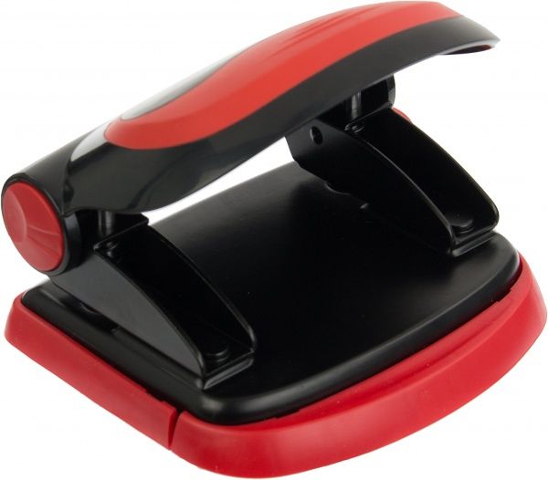 Дырокол с линейкой 20 листов 0113 Deli