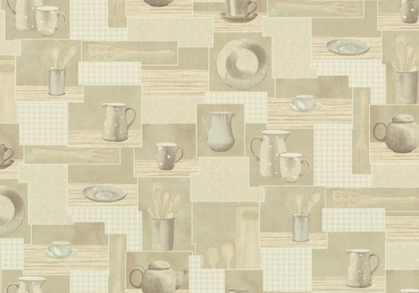 Обои виниловые на флизелиновой основе Vinil Китчен декор ЭШТ 4-1360 1,06x10,06 м 