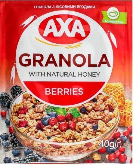 Гранола AXA з лісовими ягодами 4820008129222 40 г 