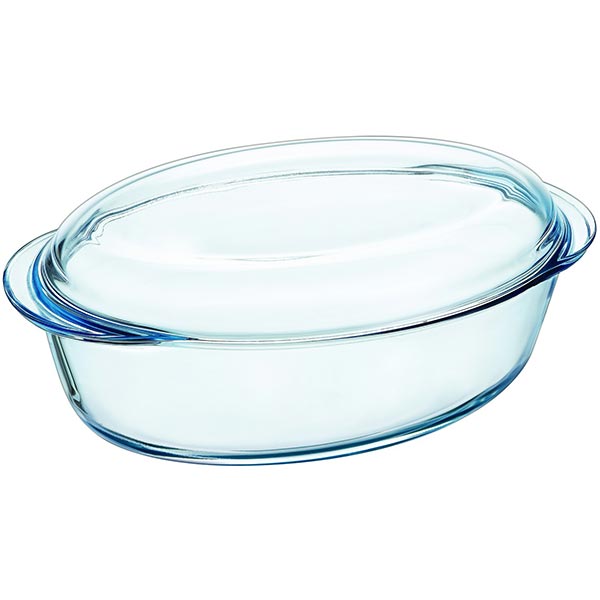 Кастрюля стеклянная Pyrex Essentials овальная 4 л