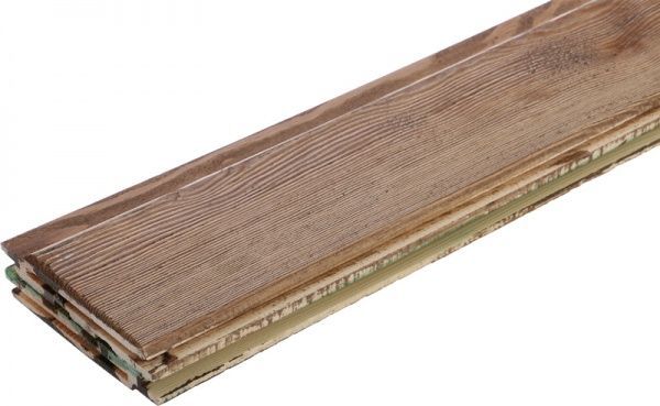 Вагонка деревянная Spot Decor 14х100х1200 мм брашированная палисандр
